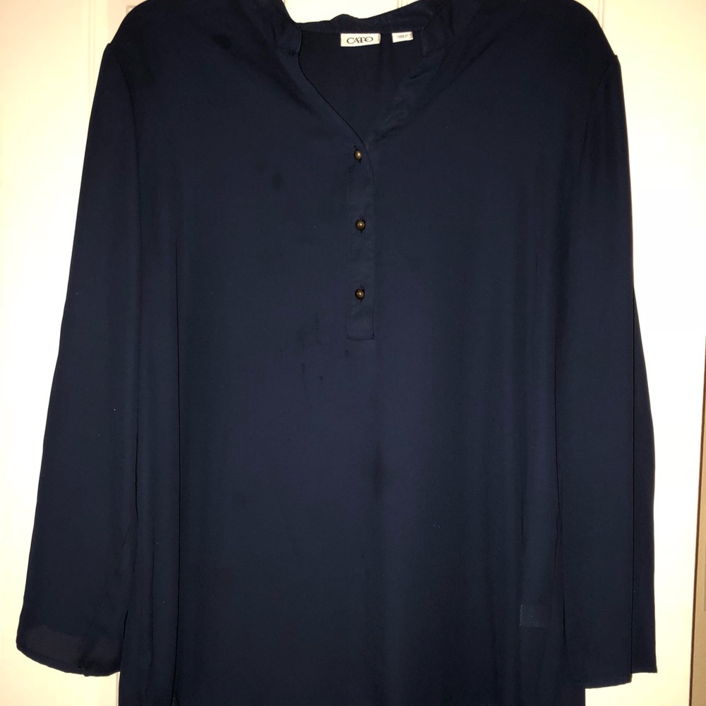 XL Cato 3/4 sleeve blouse